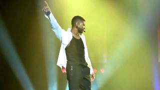 Usher  Burn  live Manchester 26 jan 2011 HD [upl. by Genesa]