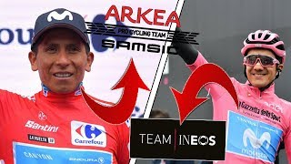 QUINTANA CHEZ ARKÉA  CARAPAZ À LA INEOS  Cyclisme Mercato 2020 [upl. by Lauree]