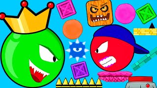 Juegos para Niños  Red Hero Ball vs Green King nivel 1 al 30 Easy  Videos para Niños [upl. by Vacuva875]