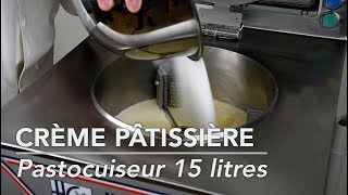 Crème pâtissière et flan facile Pastocuiseur 15 litres Hubert Cloix [upl. by Arraeis642]