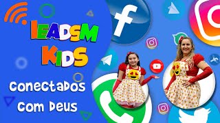 Culto online infantil  Conectados com Deus [upl. by Euqitsym]