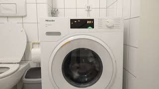 Miele WSD123  First Wash Cycle [upl. by Einnaej]