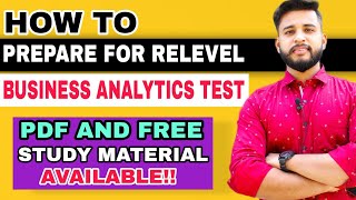 RELEVEL BUSINESS ANALYTICS FULL SYLLABUS WITH RESOURCES  HOW TO CRACK RELEVEL EXAM [upl. by Essirahc555]