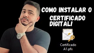 Como exportar o certificado digital para outro computador [upl. by Nayk]