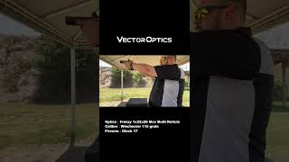 Vector Optics  Violence Shooting Test On Frenzy 1X22X26 MOS SCRDM36 Red Dot Sight With Pistol [upl. by Acinaj]