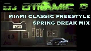 Old School 80s Latin Freestyle  Miami Classic Beat Mega Mix Remix [upl. by Borer]