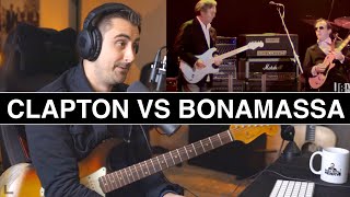 Further On Up The Road  Eric Clapton amp Joe Bonamassa  Guitar Lesson amp Reaction [upl. by Adnwahs299]