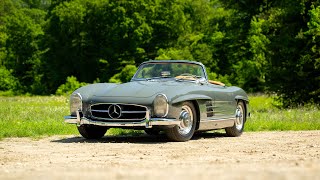 1961 MercedesBenz 300SL Roadster Walk Around [upl. by Reinaldos209]