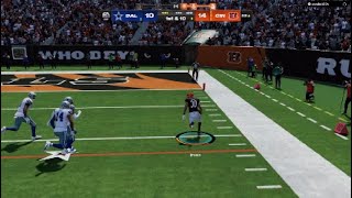 Bengals vs Cowboys  Chase Brown RB1 [upl. by Ynnel]