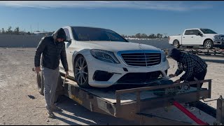 S63 AMG COPART REBUILD PART ONE❗ [upl. by Mahseh]