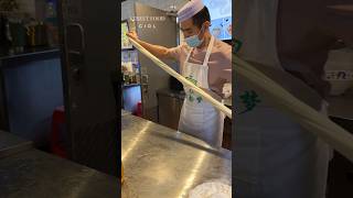 Lanzhou hand pulled noodles making shortsvideo streetfood foodblogger [upl. by O'Driscoll620]