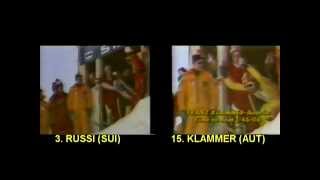 DOWNHILL COMPARE 1976 Russi vs Klammer [upl. by Nnahaid]