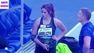 Beauty and strong girl of javelin  Maria Andrejczyk  from Poland [upl. by Eyahc]