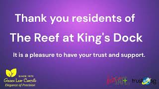 Thank you Resident at The Reef at Kings Dock [upl. by Ybba800]