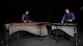 Duo Percussion plays quotMilonga del Angelquot [upl. by Pauwles]