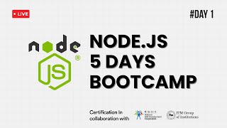 Day 1  Introduction to Nodejs and Building a Simple Server [upl. by Adnilasor848]