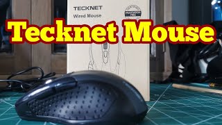 Tecknet Wired Computer Mouse Unboxing Installing And Use [upl. by Jaeger]