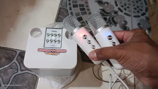 spill Speaker Karaoke TY203 merk TOYA Harga murahsuara Mantap untuk karaokean [upl. by Limaj]