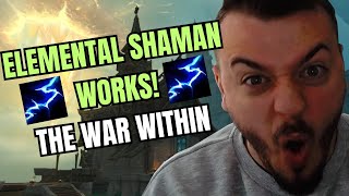 ELEMENTAL SHAMAN Is GREAT in SOLO SHUFFLE THE WAR WITHIN [upl. by Bannerman]