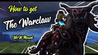 Guild Wars 2  How to get the Warclaw Guide WvW Mount [upl. by Guyer]