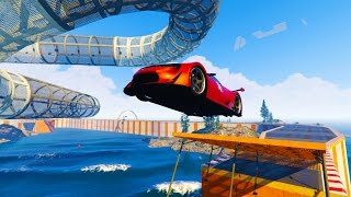 CRAZIEST MODDED RACES EVER GTA 5 Online PS4 [upl. by Ted]