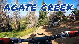 SARGENTS Colorado SingleTrack Fun  Long Downhill towards Creek Crossings Mountain FUN [upl. by Iver]