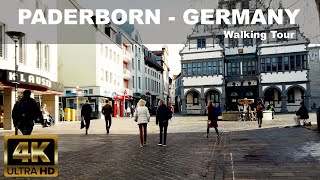 PADERBORN City Walk  4K UHD  ⛅  🇩🇪  GERMANY [upl. by Mahala]