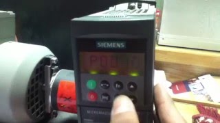 Features of Siemens Micromaster 440 VF Drive 1 Quick Setup [upl. by Newel]