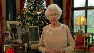 Queen Elizabeth Gives Somber Christmas Broadcast [upl. by Atteval]