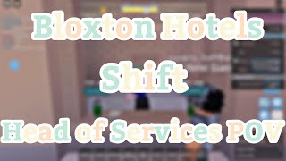 Bloxton Shift 1  Head of Services POV [upl. by Guy]