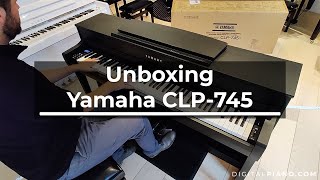 Unboxing and assembly of CLP745  Digitalpianocom [upl. by Schwenk]