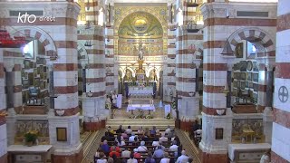 Laudes et messe à NotreDame de la Garde du 15 août 2024  Solennité de lAssomption [upl. by Colin]