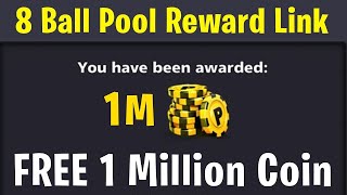 8 Ball Pool One Million Coins Hack 2024 free 8ballpool [upl. by Yebloc853]