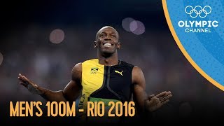 Mens 100m Final  Rio 2016 Replay [upl. by Eak508]