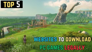 Top 5 Best Websites To Download PC Games Legally  2024 [upl. by Hgiel798]