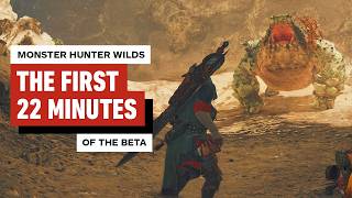 Monster Hunter Wilds The First 22 Minutes of the Beta [upl. by Hako]