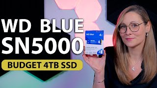 Best New Budget SSD  WD Blue SN5000 Gen4 NVMe SSD Review [upl. by Eninnaej]