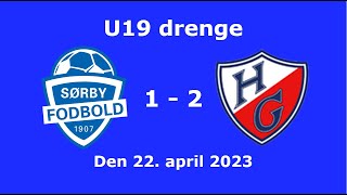 Highlights U19 drenge Sørby Fodbold  Herlufsholm GF [upl. by Mcwherter293]