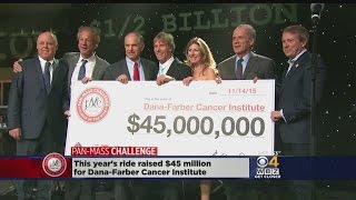 2015 Pan Mass Challenge Raises 45M For Dana Farber Cancer Institute [upl. by Tindall]