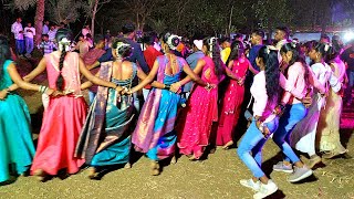 Tarpa Dancer तारपा डान्सर 🌿 Jay Musical Night Dj  Adivasi girls New Tarpa Dance Video [upl. by Eeslehc997]