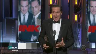 Bertie Carvel wins Tony for performance in ink as Rupert Murdoch [upl. by Honora]