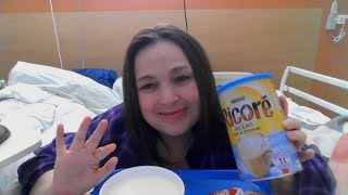 quotRicore Cafe au Lait amp Petit Madelinesquot Amateur Hospital Mukbang  American Woman SharingBites [upl. by Sager]