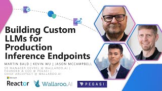 Building Custom LLMs for Production Inference Endpoints  Wallarooai [upl. by Ettelrac972]