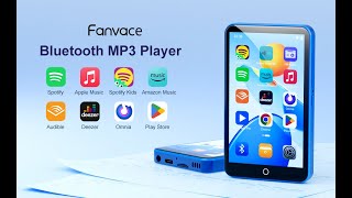 Fanvace 80GB MP3 Player with Bluetooth WiFi [upl. by Sascha]