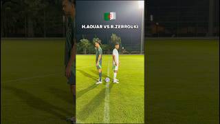 Houssem Aouar VS Ramiz Zerrouki  ⚽️🇩🇿 football algerie viralvideo challenge [upl. by Ahseiyk]