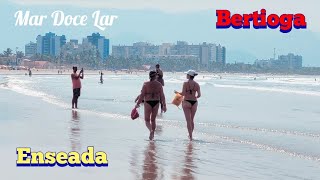 Bertioga  Praia da Enseada 4K [upl. by Bahr]