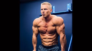 Czech Bodybuilding Workout Lada Pridal Calisthenics Muscle Pump Styrke Studio [upl. by Godric222]