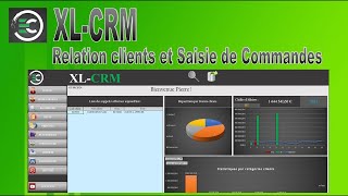 Application CRM Excel  Programme Excel relations clients et saisie de devis et commandes [upl. by Nnylkoorb]