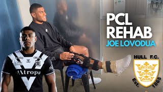 Posterior Cruciate Ligament PCL Rehab  Joe Lovodua  Hull FC Hooker [upl. by Geithner638]