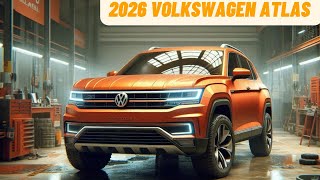 NEXT GEN 2026 Volkswagen Atlas Official Reveal  FIRST LOOK Interior amp Exterior Details [upl. by Minardi24]